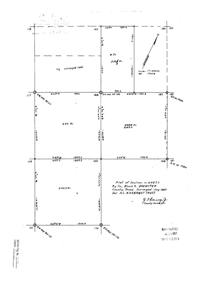 10971, Brewster County Sketch File N-26, General Map Collection