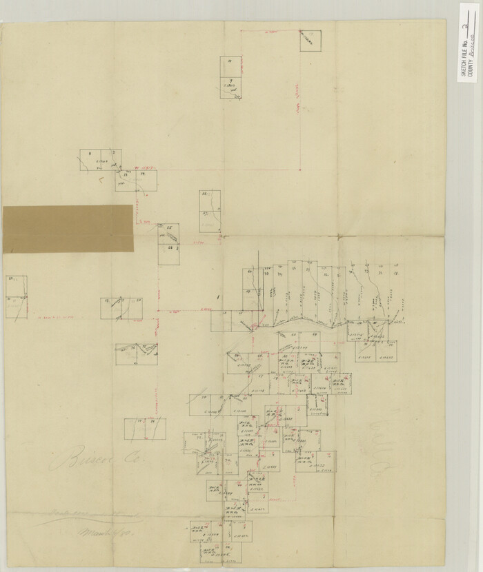 10991, Briscoe County Sketch File 2, General Map Collection