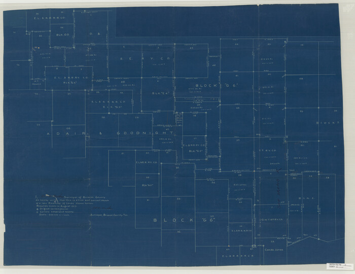 11003, Briscoe County Sketch File E, General Map Collection