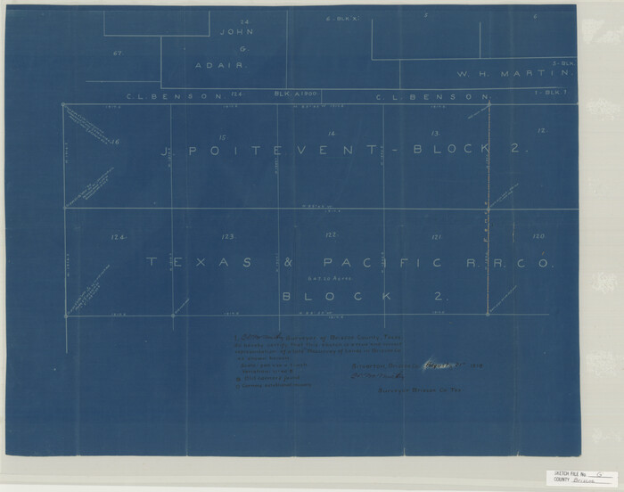 11004, Briscoe County Sketch File G, General Map Collection