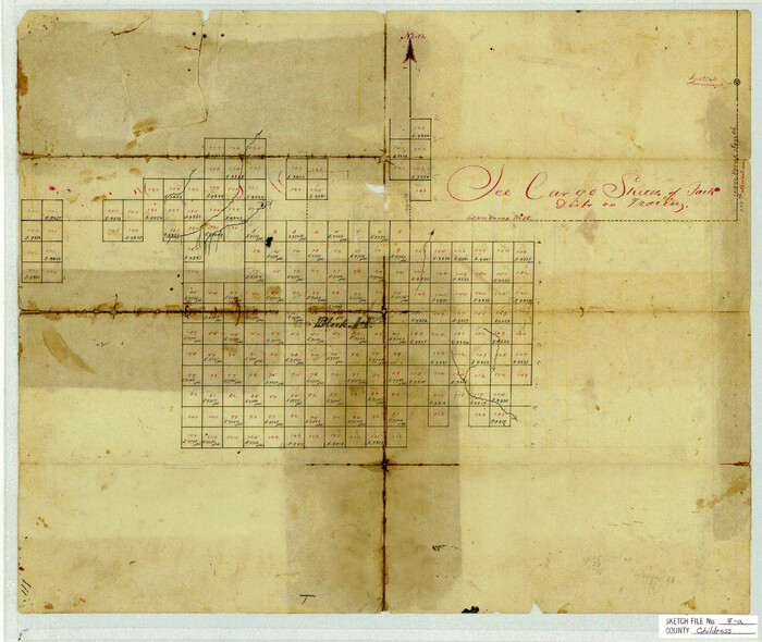 11080, Childress County Sketch File 7a, General Map Collection