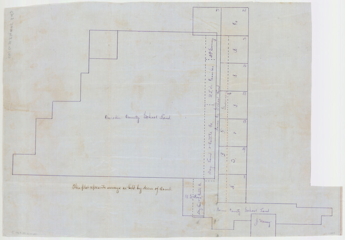 11097, Clay County Sketch File 45, General Map Collection