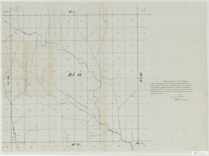 11131, Collingsworth County Sketch File 4, General Map Collection