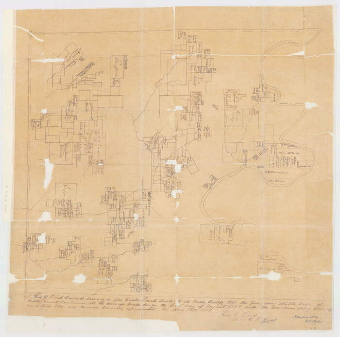 11171, Cooke County Sketch File 13, General Map Collection