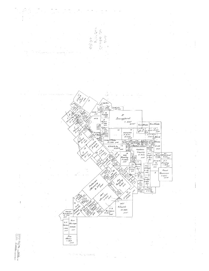 11175, Cooke County Sketch File 38 1/2, General Map Collection