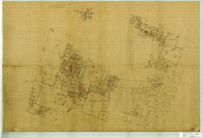 11182, Coryell County Sketch File 17 1/2, General Map Collection