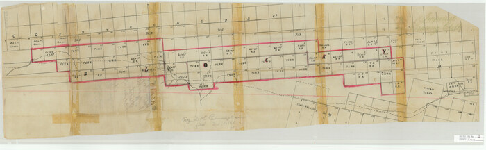 11206, Crane County Sketch File 3b, General Map Collection
