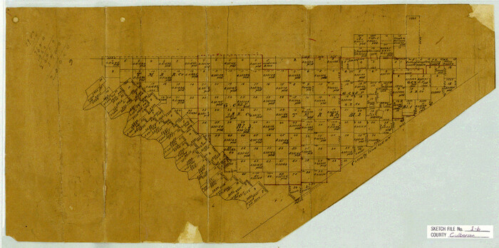 11260, Culberson County Sketch File 1b, General Map Collection