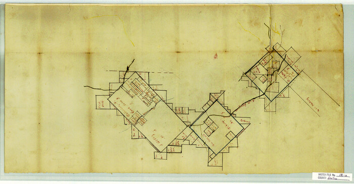 11286, Dallas County Sketch File 18a, General Map Collection