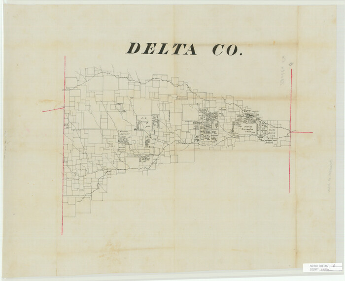 11310, Delta County Sketch File 6, General Map Collection