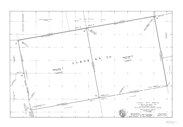 11314, DeWitt County Sketch File 11, General Map Collection
