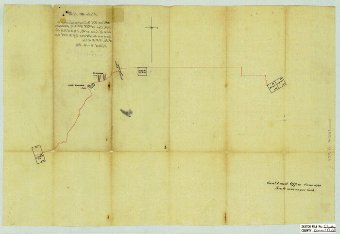 11339, Dimmit County Sketch File 11a, General Map Collection