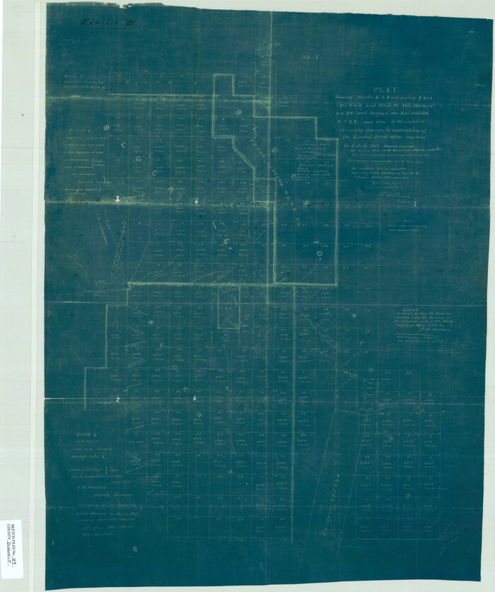 11351, Dimmit County Sketch File 29, General Map Collection