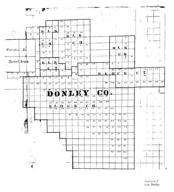 11363, Donley County Sketch File 2, General Map Collection