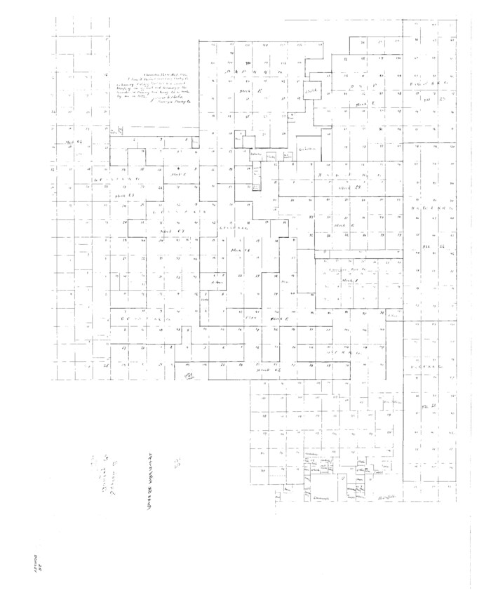 11369, Donley County Sketch File 25, General Map Collection