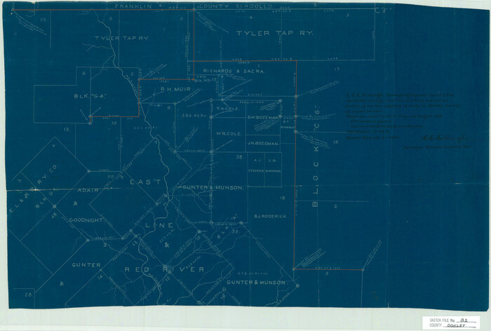 11372, Donley County Sketch File B2, General Map Collection