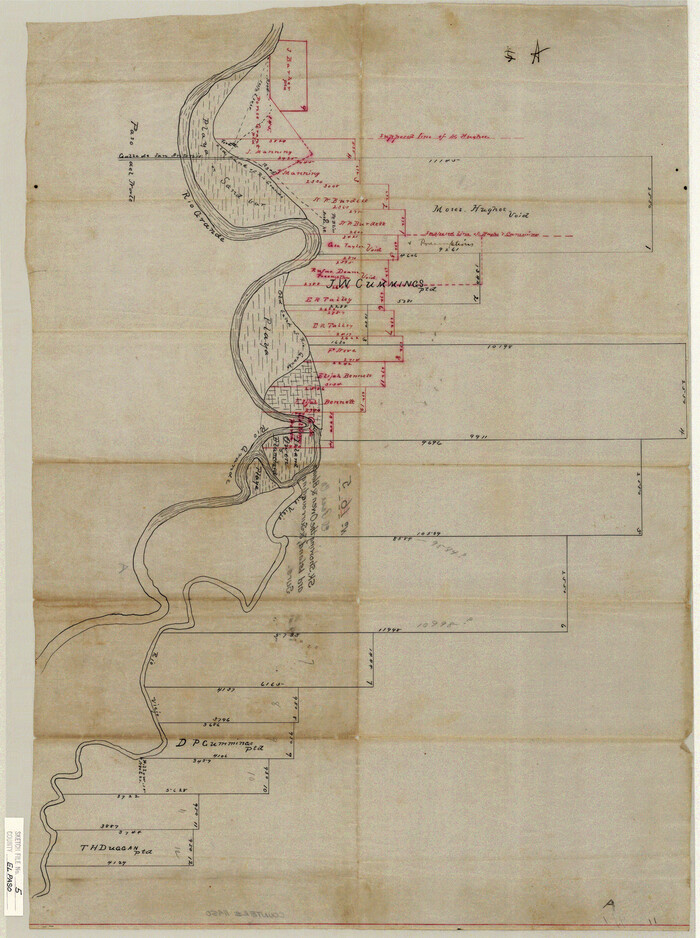 11450, El Paso County Sketch File 5, General Map Collection