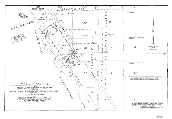11461, El Paso County Sketch File 40, General Map Collection