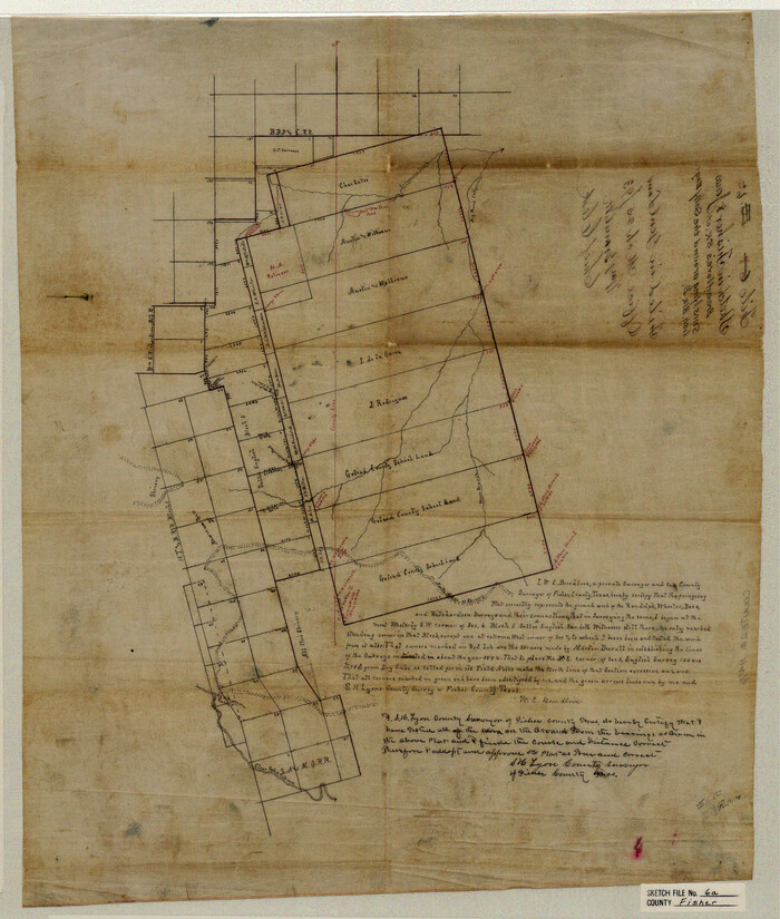 11476, Fisher County Sketch File 6a, General Map Collection