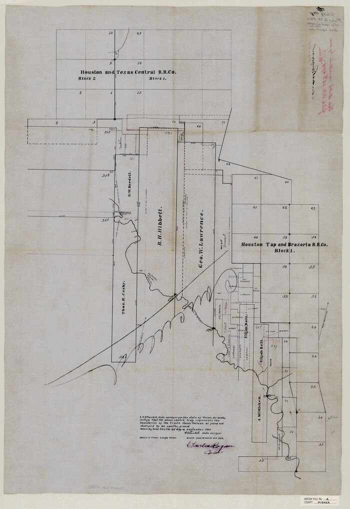 11482, Fisher County Sketch File A, General Map Collection