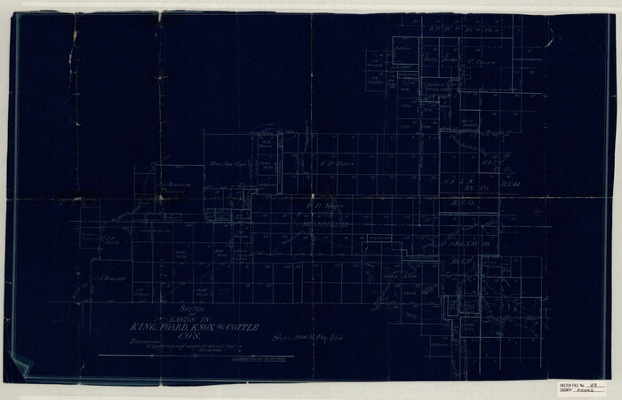 11494, Foard County Sketch File 29, General Map Collection