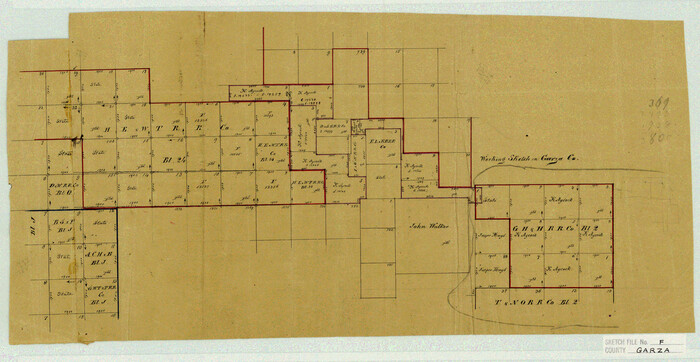 11553, Garza County Sketch File F, General Map Collection