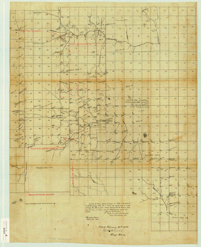 11575, Gray County Sketch File 6, General Map Collection