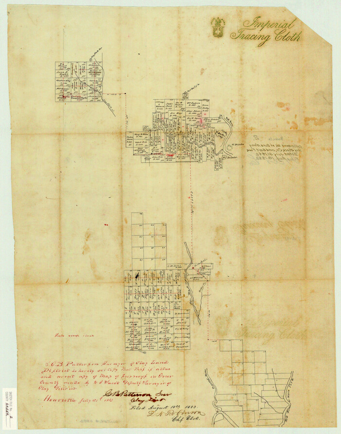 11582, Greer County Sketch File 2, General Map Collection