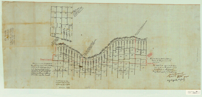 11609, Hall County Sketch File 18, General Map Collection