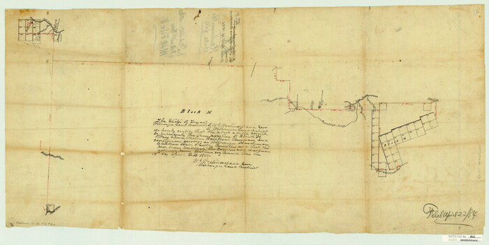 11623, Hardeman County Sketch File 8a, General Map Collection