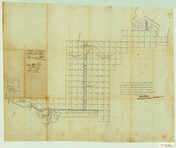 11626, Hardeman County Sketch File 14a, General Map Collection