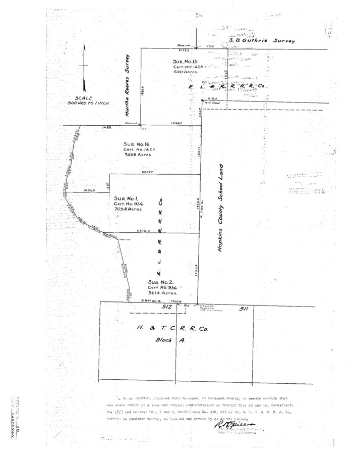 11629, Hardeman County Sketch File 28, General Map Collection