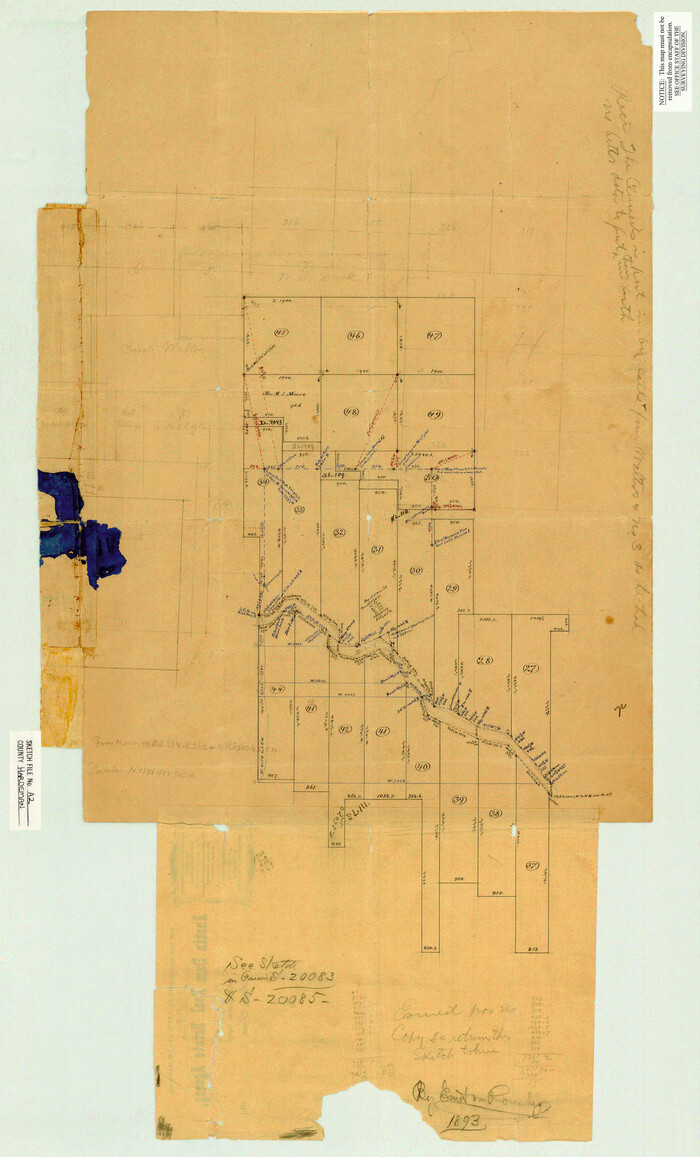 11631, Hardeman County Sketch File A2, General Map Collection