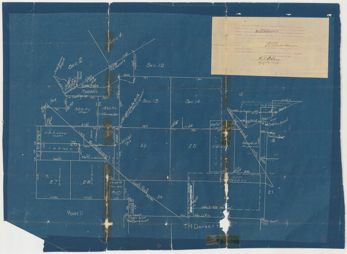 11646, Harris County Sketch File AA-1, General Map Collection