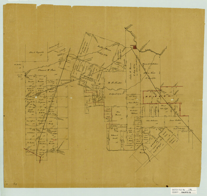 11649, Harris County Sketch File 14, General Map Collection