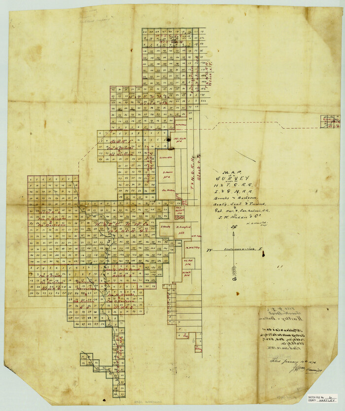 11698, Hartley County Sketch File 6, General Map Collection