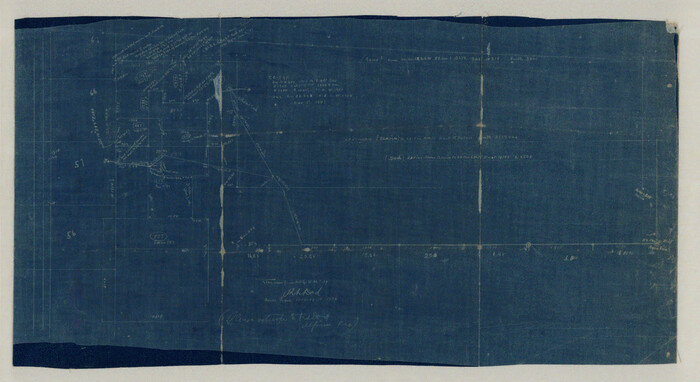 11712, Presidio County Sketch File 31, General Map Collection