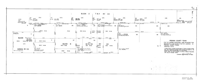 11723, Presidio County Sketch File 84, General Map Collection