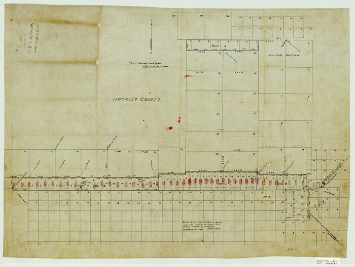 11769, Hockley County Sketch File 6, General Map Collection