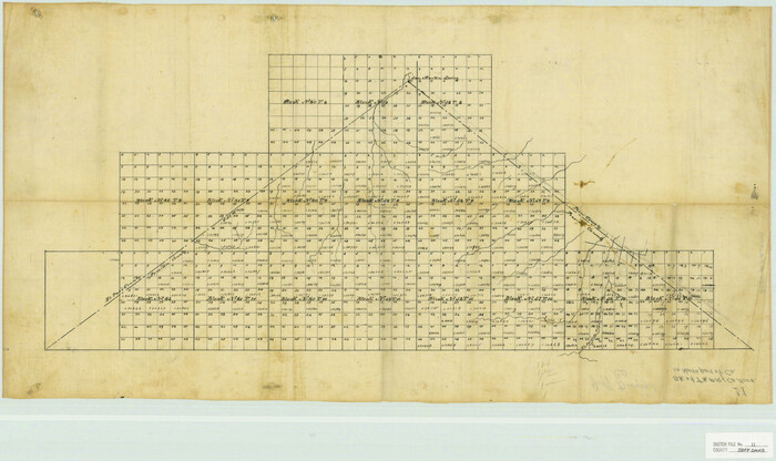 11858, Jeff Davis County Sketch File 11, General Map Collection