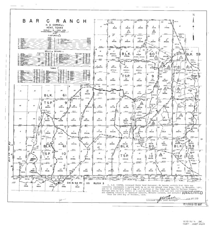 11866, Jeff Davis County Sketch File 35, General Map Collection