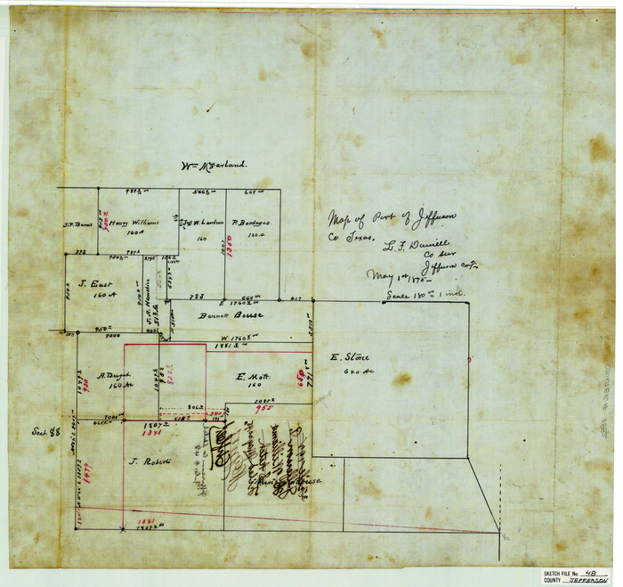 11882, Jefferson County Sketch File 48, General Map Collection