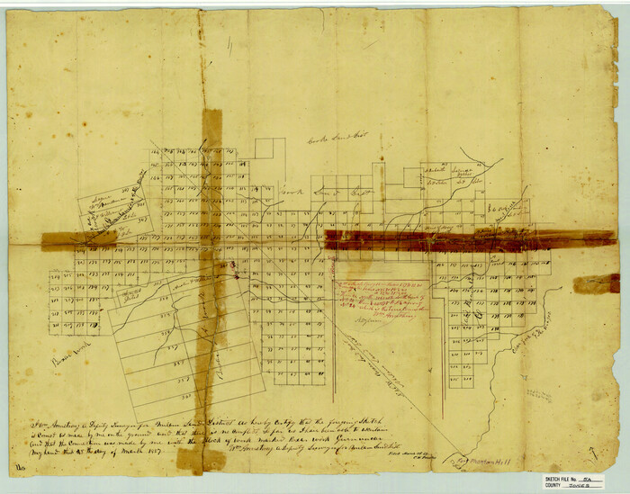 11896, Jones County Sketch File 5a, General Map Collection