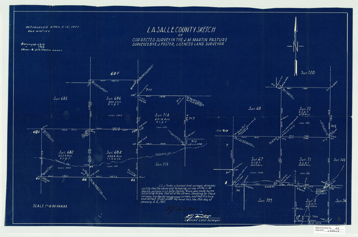 11988, La Salle County Sketch File 43, General Map Collection