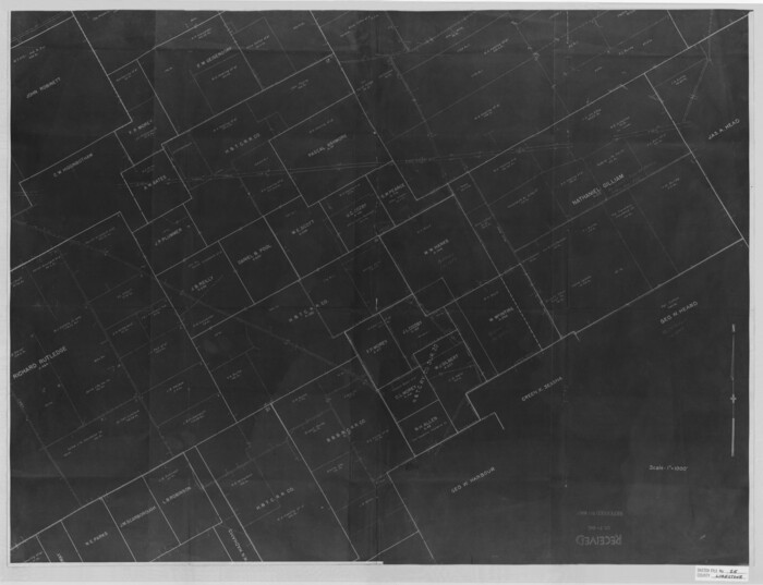 12003, Limestone County Sketch File 25, General Map Collection
