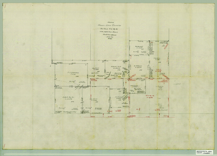 12037, Mason County Sketch File 21A, General Map Collection
