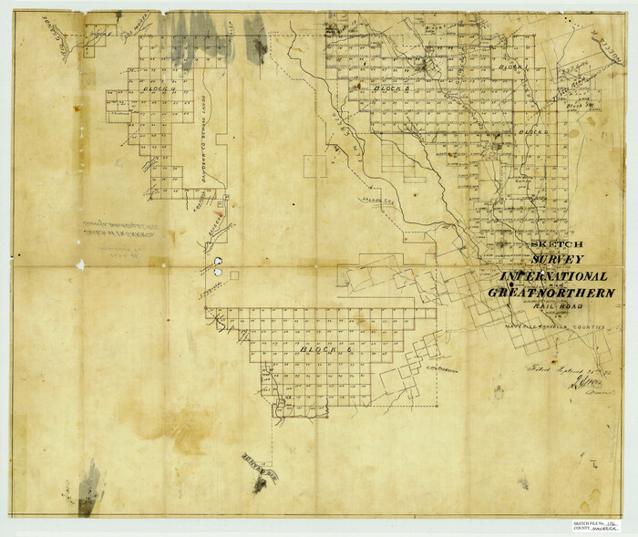 12049, Maverick County Sketch File 1 1/2, General Map Collection