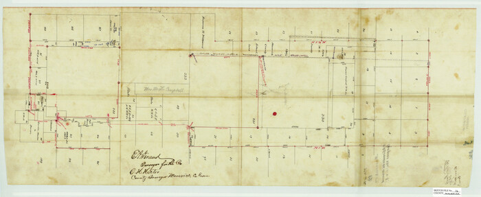12051, Maverick County Sketch File 16, General Map Collection
