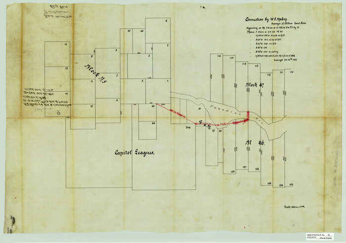 12112, Oldham County Sketch File 9, General Map Collection