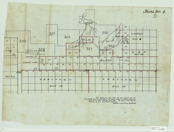 12116, Oldham County Sketch File 19, General Map Collection